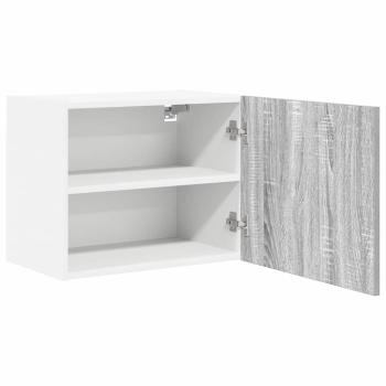 Hängeschrank Riga 2 pcs Grau Sonoma und Weiß 50 x 31 x 40 cm