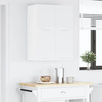 Hängeschrank mit Regal Riga Weiß 60 x 31 x 40 cm Holzwerkstoff