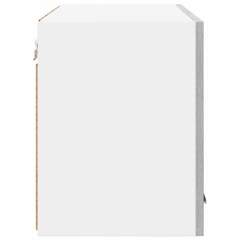 Hängeschrank Riga 2 pcs Grau Sonoma und Weiß 60 x 31 x 40 cm