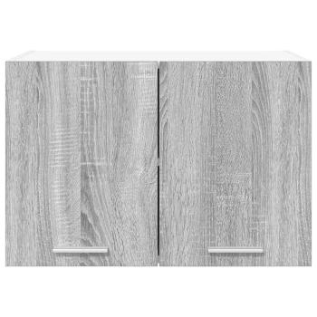 Hängeschrank Riga 2 pcs Grau Sonoma und Weiß 60 x 31 x 40 cm