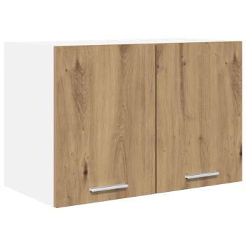 Hängeschrank Riga Artisan-Eiche und Weiß 60 x 31 x 40 cm