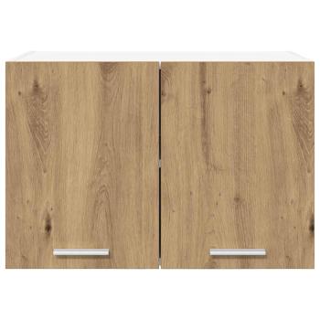 Hängeschrank Riga Artisan-Eiche und Weiß 60 x 31 x 40 cm