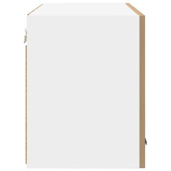 Hängeschrank Riga Artisan-Eiche und Weiß 60 x 31 x 40 cm