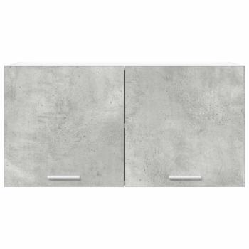 Hängeschrank Riga Beton Grau 80 x 31 x 40 cm Holzwerkstoff