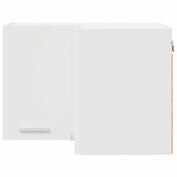Hängeschrank mit Regal Riga Weiß 57 x 57 x 40 cm Holzwerkstoff