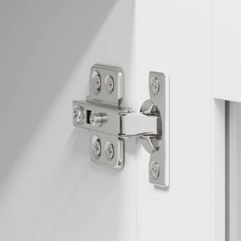 Hängeschrank Riga 2 pcs Weiß 40 x 31 x 40 cm Holzwerkstoff