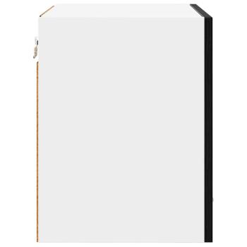 Hängeschrank mit Tür Riga Schwarz Eichen-Optik 40 x 31 x 40 cm