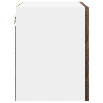 Hängeschrank mit Regal Riga Geräucherte Eiche 40 x 31 x 40 cm