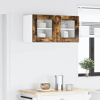 Hängeschrank Riga 2 pcs Geräucherte Eiche 40 x 31 x 40 cm