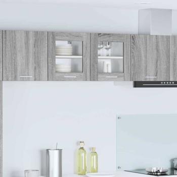 ARDEBO.de - Hängeschrank Riga Graues Sonoma 40 x 31 x 40 cm Holzwerkstoff