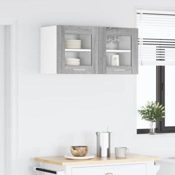 Hängeschrank Riga Graues Sonoma 40 x 31 x 40 cm Holzwerkstoff