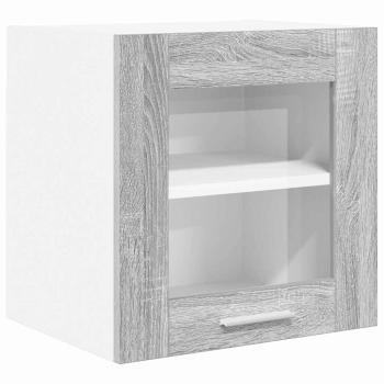 Hängeschrank 2 stk. Sonoma-Grau Holzwerkstoff