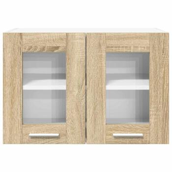 Hängeschrank mit Regal Riga 2 pcs Sonoma-Eiche 60 x 31 x 40 cm