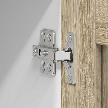 Hängeschrank mit Regal Riga 2 pcs Sonoma-Eiche 60 x 31 x 40 cm