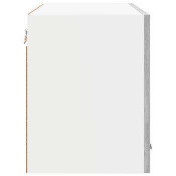 Hängeschrank mit Regal Riga 2 pcs Graues Sonoma 60 x 31 x 40 cm