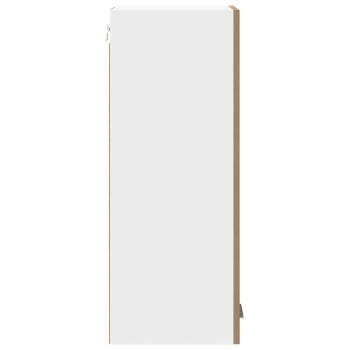 Hängeschrank Riga Artisan-Eiche und Weiß 30 x 31 x 80 cm