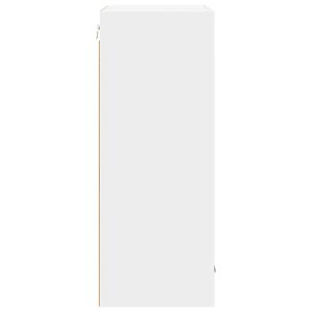 Hängeschrank mit Regal Riga Weiß 50 x 31 x 80 cm Holzwerkstoff