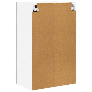 Hängeschrank mit Tür Riga Grau Sonoma und Weiß 50 x 31 x 80 cm