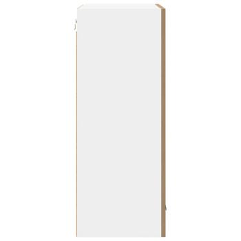 Hängeschrank Riga Artisan-Eiche und Weiß 50 x 31 x 80 cm