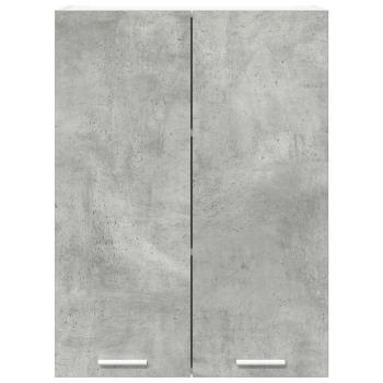 Hängeschrank Riga Beton Grau 60 x 31 x 80 cm Holzwerkstoff