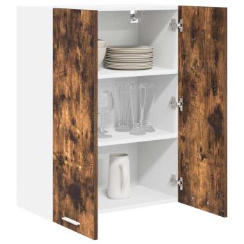 Hängeschrank mit Regal Riga Geräucherte Eiche 60 x 31 x 80 cm