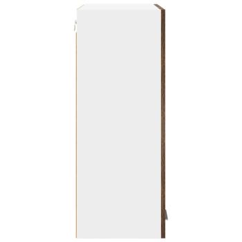 Hängeschrank mit Regal Riga Geräucherte Eiche 60 x 31 x 80 cm