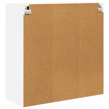 Hängeschrank mit Regal Riga Weiß 80 x 31 x 80 cm Holzwerkstoff