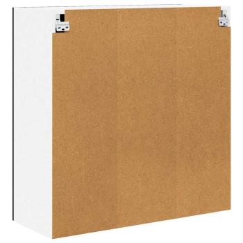 Hängeschrank mit Tür Riga Schwarz Eichen-Optik 80 x 31 x 80 cm