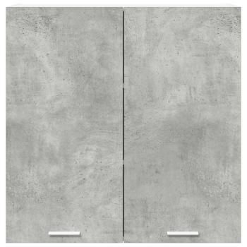Hängeschrank Riga Beton Grau 80 x 31 x 80 cm Holzwerkstoff