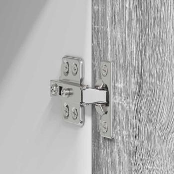 Hängeschrank Riga Graues Sonoma 80 x 31 x 80 cm Holzwerkstoff