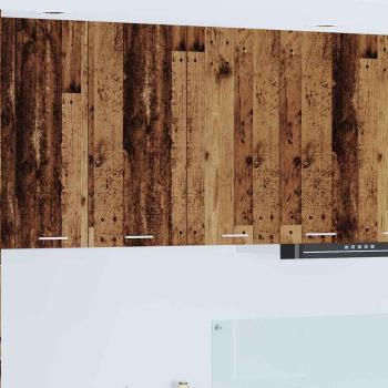 ARDEBO.de - Hängeschrank mit Tür Riga Altholz 80 x 31 x 80 cm Holzwerkstoff