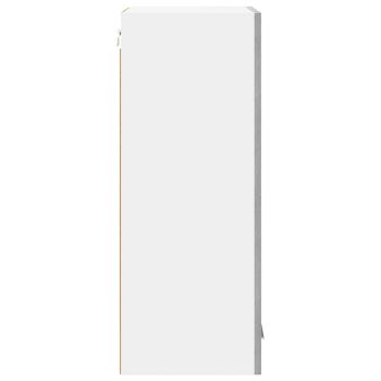 Hängeschrank mit Regal Riga 2 pcs Graues Sonoma 40 x 31 x 80 cm