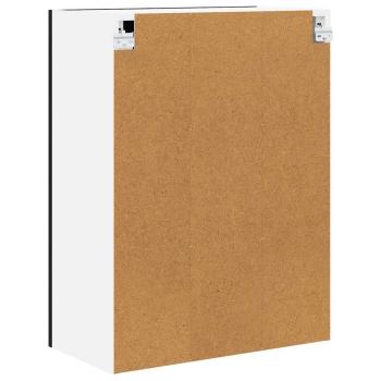 Hängeschrank mit Tür Riga Schwarz Eichen-Optik 60 x 31 x 80 cm