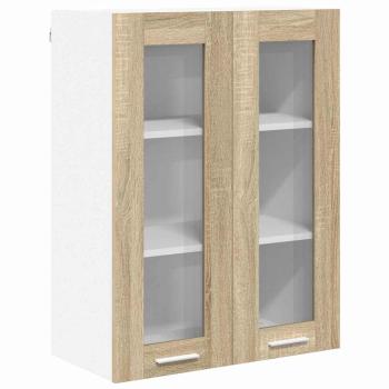 Hängeschrank Riga Sonoma-Eiche 60 x 31 x 80 cm Holzwerkstoff