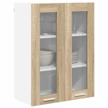 Hängeschrank Riga Sonoma-Eiche 60 x 31 x 80 cm Holzwerkstoff