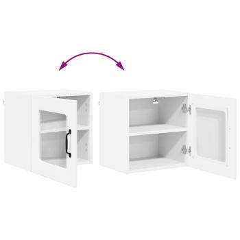 Küchenhängeschrank mit Regal Weiß 40 x 31 x 40 cm Holzwerkstoff