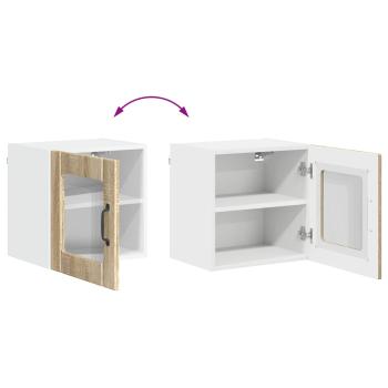 ARDEBO.de - Küchenhängeschrank mit Regal 2 pcs Sonoma-Eiche 40 x 31 x 40 cm