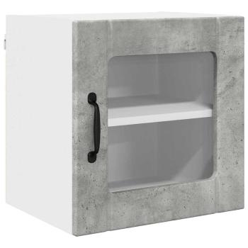 Küchenhängeschrank Beton Grau 40 x 31 x 40 cm Holzwerkstoff