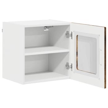 Küchenhängeschrank mit Regal Geräucherte Eiche 40 x 31 x 40 cm