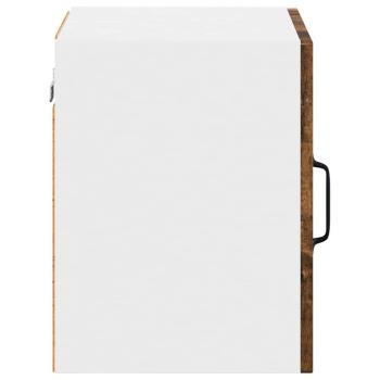 Küchenhängeschrank mit Regal Geräucherte Eiche 40 x 31 x 40 cm