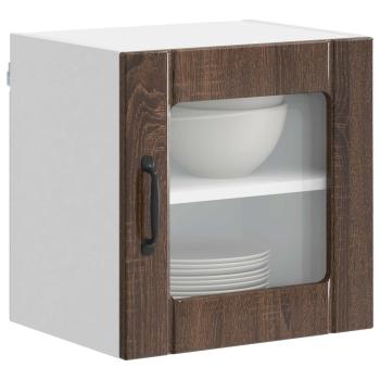 ARDEBO.de - Küchenhängeschrank 2 pcs Braun Eichen-Optik 40 x 31 x 40 cm
