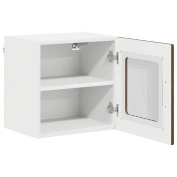 Küchenhängeschrank 2 pcs Braun Eichen-Optik 40 x 31 x 40 cm