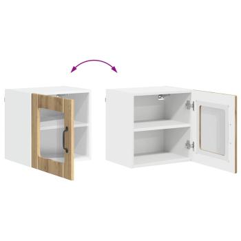 Küchenhängeschrank 2 pcs Artisan-Eiche 40 x 31 x 40 cm