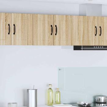 ARDEBO.de - Küchenhängeschrank mit Regal 2 pcs Sonoma-Eiche 30 x 31 x 40 cm