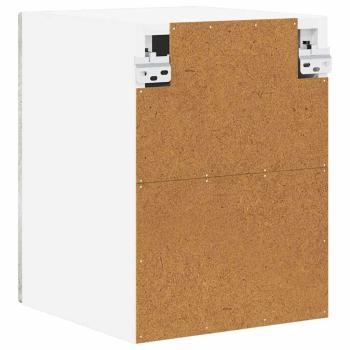 Küchenhängeschrank mit Regal 2 pcs Beton Grau 30 x 31 x 40 cm