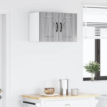 Wandschrank LUCCA 2 stk. Graues Sonoma Holzwerkstoff