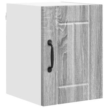 Wandschrank LUCCA 2 stk. Graues Sonoma Holzwerkstoff
