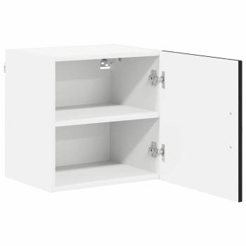 Küchenhängeschrank 2 pcs Schwarz 40 x 31 x 40 cm Holzwerkstoff