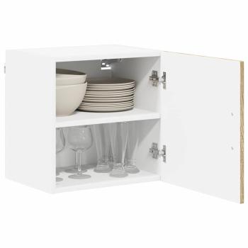ARDEBO.de - Küchenhängeschrank mit Regal 2 pcs Sonoma-Eiche 40 x 31 x 40 cm
