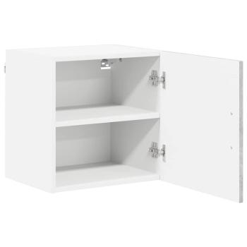 Küchenhängeschrank mit Regal 2 pcs Beton Grau 40 x 31 x 40 cm
